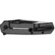 Kershaw Thermal EDC Assisted Opening Folding Knife, 2.95in, 8Cr13MoV Steel, Drop Point Plain Satin/Black Oxide Blade, Stainless Steel, Gray PVD Handle, 1411