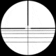 Kexuan Kexuan 4X32 Compact Scope w/ Dovetail Scope Rings, 1 in Tube, Red/Green 5 Line Reticle, Black, KX 4X32MLF-AG
