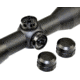 Kexuan Kexuan 4X32 Compact Scope w/Picatinny Scope Rings, 1 in Tube, Mil-Dot Reticle, Black, KX4X32M-PT