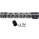 Kexuan M-LOK Free Float Handguard for .308 DPMS High Profile Uppers, 15 in, Black, MM38E15-H