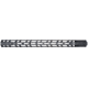 Kexuan M-LOK Free Float Handguard for .308 DPMS High Profile Uppers, 19.5 in, Black, MM38E195-H