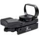 Kexuan Mini Reflex Sight, Red/Green Dot, 4 Reticle Styles, Dovetail Mount, Black, H0101A