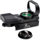 Kexuan Mini Reflex Sight, Red/Green Dot, 4 Reticle Styles, Dovetail Mount, Black, H0101A