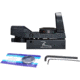 Kexuan Mini Reflex Sight, Red/Green Dot, 4 Reticle Styles, Picatinny Mount, Black, H0101