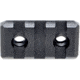 Kexuan Picatinny Rail Section for KeyMod Style Mounts, 3 Slot, Black, RL-KM3