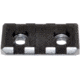 Kexuan Picatinny Rail Section for KeyMod Style Mounts, 3 Slot, Black, RL-KM3