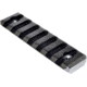 Kexuan Picatinny Rail Section for KeyMod Style Mounts, 7 Slot, Black, RL-KM7