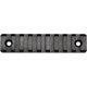 Kexuan Picatinny Rail Section for KeyMod Style Mounts, 9 Slot, Black, RL-KM9