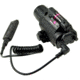 Kexuan Tac Light and Red Laser Sight Combo w/ Remowable Switch, 220 Lumens, Black, FLRL01