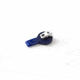 Key-Bak Mini-Bak ID Twist-Free Retractable Reel w/ 36in Nylon Cord, Swivel Bulldog Clip, Twist-Free ID Strap, Blue 0065-010