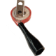 Key-Bak Mini-Bak Pencil Pull, Swivel Clip, Nylon Cord, Red, 36in., NO KEY0069-024