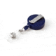 Key-Bak Retract-A-Badge ID 5-Pack Retractable Reel w/ 36in Cord, Belt Clip, Vinyl ID Strap, Blue 0200-235