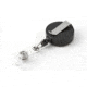 Key-Bak Retract-A-Badge ID 5-Pack Retractable Reel w/ 36in Cord, Belt Clip, Vinyl ID Strap, Gray 0200-234