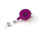 Key-Bak Retract-A-Badge ID 5-Pack Retractable Reel w/ 36in Cord, Swivel Bulldog Clip, Vinyl ID Strap, Translucent Purple 0200-418