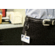 Key-Bak Retract-A-Badge ID Carabiner 25-Pack Retractable Reel w/ 36in Cord, Twist-Free Vinyl ID Strap, Black 0200-751