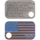 KeyBar American Flag Titanium Tag