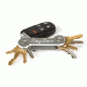KeyBar Anodized Aluminum Key Organizer, Silver KEY000A