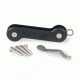 KeyBar Anodized Aluminum Key Organizer, Black KEY000B