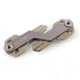 KeyDisk KeyDisk Mini Gun Metal Gray, 3in Overall, Comes With 10 Rubber Spacers And A Set Of Extenders, Bottle Opener/Key Fob Attachment, SS Screws, Capacity 8 Keys, KYD002