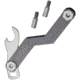 KeyDisk KeyDisk Mini Gun Metal Gray, 3in Overall, Comes With 10 Rubber Spacers And A Set Of Extenders, Bottle Opener/Key Fob Attachment, SS Screws, Capacity 8 Keys, KYD002
