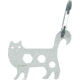 KeyGear Critter Multi-Tool, Cat 50-KEY0492, Silver 50-KEY0492