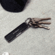 KeySmart Dapper 100 Slim Keychain Gentlemans Drop Point Knife, Black, KS816-BLK
