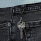 KeySmart KeySmart Key Dangler Belt Loop Clip, Midnight Diamond, KS805-BD