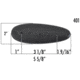 KICK-EEZ TRAP RECOIL PAD BLACK 2 X 5 5/8 X 3/4, 401-6-L-B