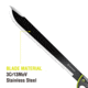 Kilimanjaro Gear BM24 Machete w/Saw Back,24 in KJ910038