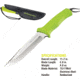 Kilimanjaro Gear Talbot Fixed Blade Knife,5.8in,Green Rubberized Handle,Clip Point Plain Blade KJ910044