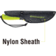 Kilimanjaro Gear Talbot Fixed Blade Knife,5.8in,Green Rubberized Handle,Clip Point Plain Blade KJ910044