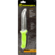 Kilimanjaro Gear Talbot Fixed Blade Knife,5.8in,Green Rubberized Handle,Clip Point Plain Blade KJ910044
