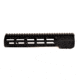 Killer Innovations Icon Defense 308 Drive Lock Hanguard, 11 in, Titanium Barrel Nut, Black, HGDL537BLKTI