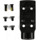 Kimber America Optic Plate, For Kimber KDS9c to RMSc/Holosun K Footprint, Includes Rear Sight, Matte Finish, Black 4200421