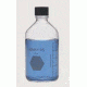 Kimble/Kontes KIMAX Media/Storage Bottles, KG-35 Borosilicate Glass, Graduated, Kimble Chase 61111T 1000 Black Phenolic PTFE-Faced 14-B White Rubber-Lined Closure