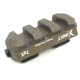 Kinetic Development Group Kinect 3 Slot Picatinny Rail Section, FDE, KIN5-100-C07