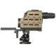 Kinetic Development Group NOX Nighttime Optic Extension, Anodized Black, MSH5-150