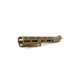 Kinetic Development Group Scar Mrex Mark II M-LOK Rail, FDE, 4.25in, MRX5-MK2-130