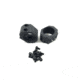 Kinetic Development Group SIDELOK Modular Optics Mount, 30 mm Ring Set, Black Sid5-530