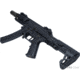 King Arms / Eagle Force PDW 9mm SBR Airsoft AEG Rifle, Shorty, Black, KA-AG-229-BK