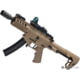 King Arms / Eagle Force PDW 9mm SBR Airsoft AEG Rifle, Shorty, Desert Earth, KA-AG-229-DE