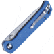 Kizer Cutlery Begleiter Linerlock Blue Folding Knife, 3.63in Stonewash Vg-10 SS Blade, Blue G10 Handle, Thumb Stud, Pocket Clip, V4458A3