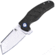 Kizer Cutlery Mini C01C Linerlock Folding Knife, 2.5in Satin Vg-10 SS Wharncliffe Blade, Black G10 Handle, Pocket Clip, V3488-A1