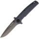 Kizlyar Biker Linerlock Blue Folding Knife,3.625in,D2 Tool Steel,Standard Edge,Blue G10 Handle KK0144