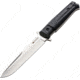 Kizlyar Trident Tactical Fixed Blade Knife,6in,Satin AUS-8 Stainless Blade,Black Kraton Handle KK0214