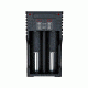 Klarus K2 2-bay USB Smart Charger with LED Indicator for Li-ion, NiMh and NiCd Batteries, Black, KLARUS-K2