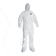 Kleenguard A80 Chemical Permeation &amp; Jet Liquid Protection Coveralls, White, XXL 45665