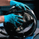 Kleenguard G10 Blue Nitrile Gloves, Blue, Medium 57372