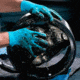 Kleenguard G10 Blue Nitrile Gloves, Blue, XL 57374