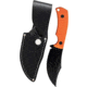 Knife Case Hunter CT3 Fixed Blade Knife, 3.9in, 1095 Carbon Steel, G10 Orange Handle, Black, 76937